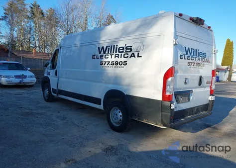 2021 Ram Promaster 3500 Cargo Van High Roof 159 Wb Ext z USA, uszkodzony, nr VIN 3C6MRVJG5ME532171